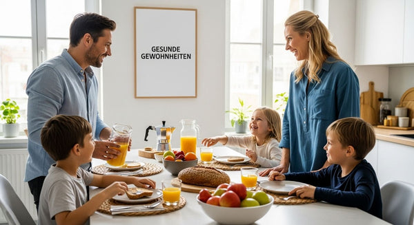 gesunde gewohnheiten familie