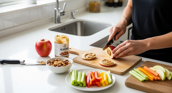 fit im alltag snack zubereiten