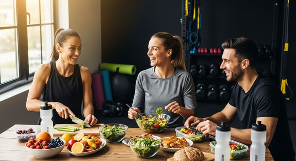 ernährung für sportler teamwork
