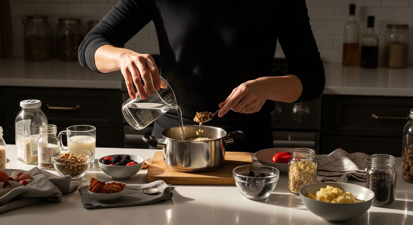 Energie steigern Frühstück zubereiten