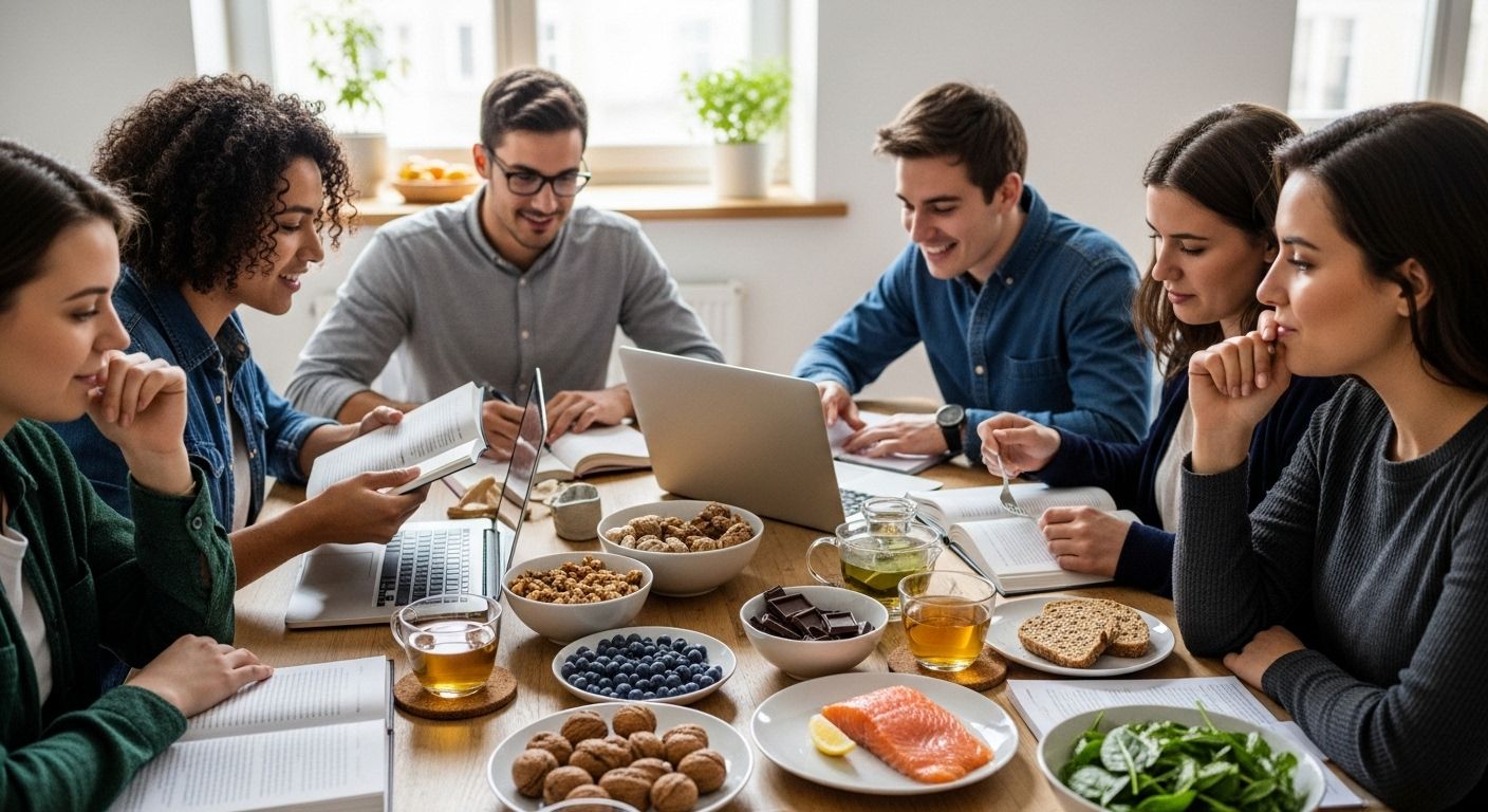 brain foods, healthy snack, studying