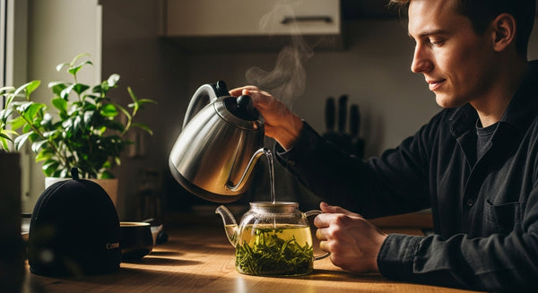 grüner Tee Zubereitung Alltag