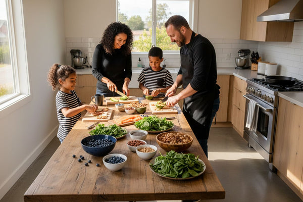 Superfoods Familie Küche