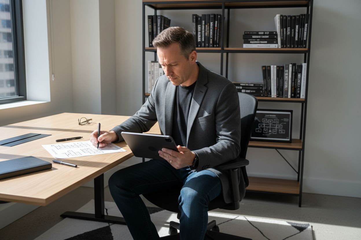 Gehirnjogging Arbeitsplatz modern