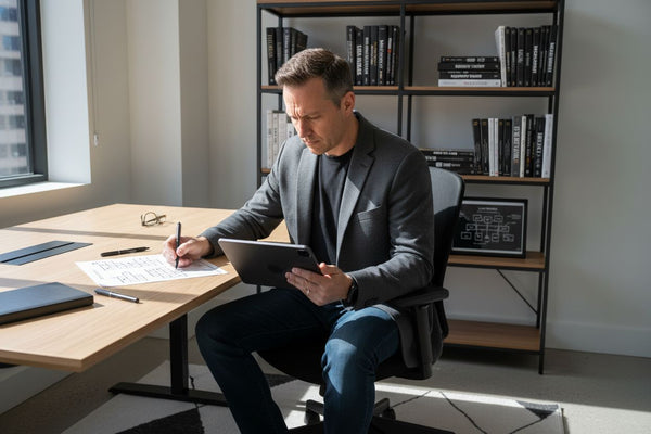 Gehirnjogging Arbeitsplatz modern