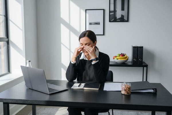 Müdigkeit Büro Alltag