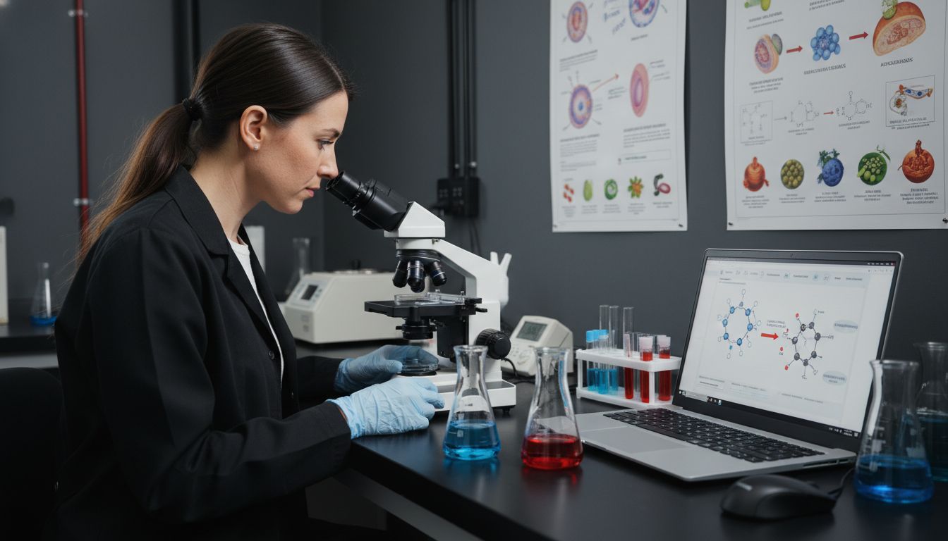 Wissenschaft Labor Antioxidantien