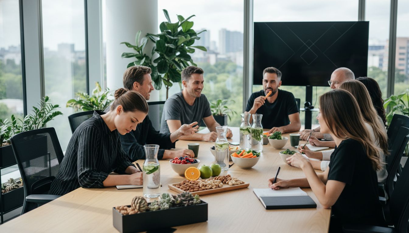 gesunde Ernährung Büro